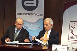 ANUIES firma convenio con Inttelmex