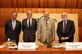 Comparten ganadores del premio México de ciencia y tecnología sus proyectos de investigación en el Colegio Nacional