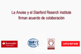 La ANUIES y el Stanford Research Institute firman acuerdo de colaboración