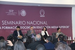 Celebra la ANUIES Seminario Nacional: ‘’Tendencias de la Formación Docente en Educación Media Superior’’