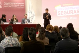 Realizan en la ANUIES encuentro “Universidades Seguras”