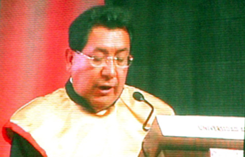 Rindió Serafín Ortiz Ortiz su informe de labores 2009-2010 al frente de la UAT