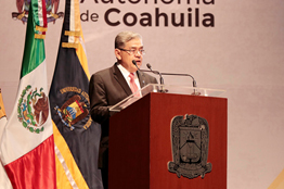Presenta Salvador Hernández Vélez, Segundo Informe de Actividades al Frente de la UAdeC