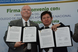 Firma la UAS convenios de colaboración en beneficio de estudiantes de la Facultad de Agronomía