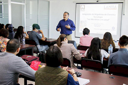 Investigador del LANIIA-CIAD imparte taller a brigadistas del colegio de bachilleres de Sinaloa