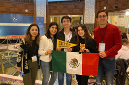 Jóvenes Cachanillas representan a México en competencia internacional de debate