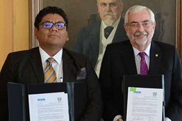 Firman convenio la UNAM y CONEVAL para investigación y estancias académicas