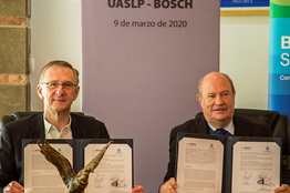 UASLP y la empresa alemana Bosch reafirman su alianza de colaboración estratégica