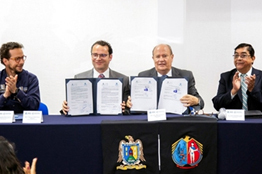 UASLP y Ayuntamiento de la capital acuerdan convenio de colaboración para la capacitación en posgrado de los servidores públicos