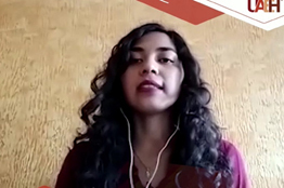 Alumna de UAEH comparte beneficios de modalidad virtual