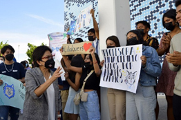 A los estudiantes quiero reiterarles mi compromiso: estamos aquí para ustedes y por ustedes: Rectora María Lilia Cedillo Ramírez