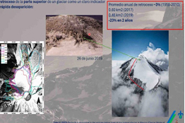 Modificación del clima provoca dinámica de laderas en Pico de Orizaba