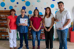 Universitarios realizaron taller con alumnado de preescolar
