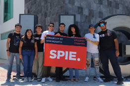 Capítulo Estudiantil SPIE OASIS UG recibe el Premio SPIE Outreach Grant