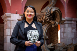 Estudiante de doctorado de la UASLP es galardonada como una de las “25 Mujeres en la Ciencia” por la empresa 3M