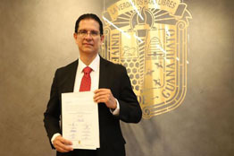 Designan la Universidad de Guanajuato al Dr. Martín Picón Núñez como su nuevo Rector