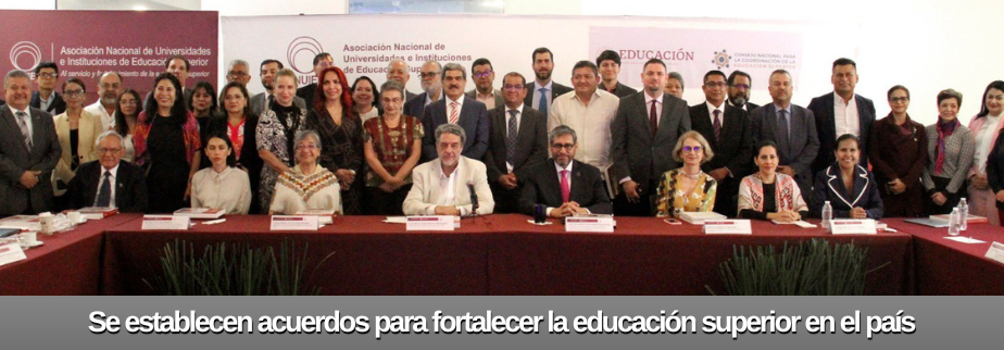 Se establecen acuerdos para fortalecer la educación superior en el país