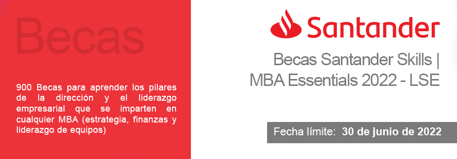 Becas Santander Skills