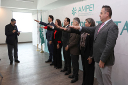 ENCABEZA TITULAR DE ANUIES TOMA DE PROTESTA DEL CONSEJO DIRECTIVO DE LA ASOCIACIÓN MEXICANA PARA LA EDUCACIÓN INTERNACIONAL (AMPEI)