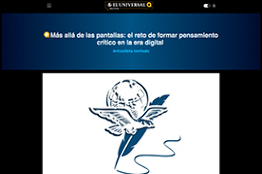 Más allá de las pantallas: el reto de formar pensamiento crítico en la era digital 