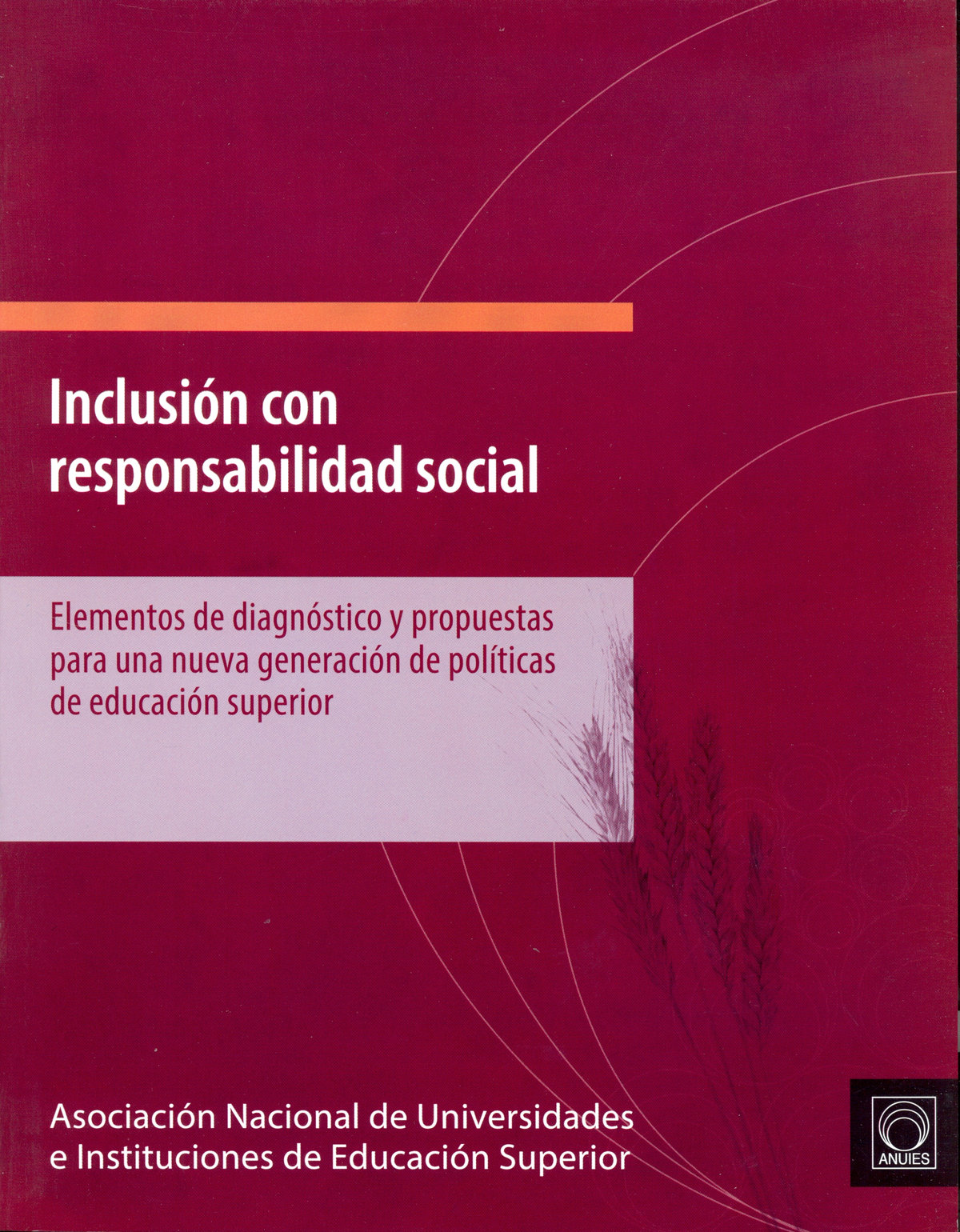 Inclusión con responsabilidad social. Elementos de diagnóstico y propuestas para una nueva generación de políticas de educación superior
