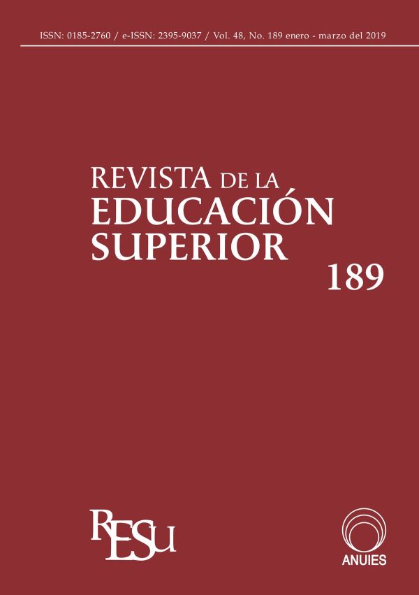Revista de la educación superior # 189