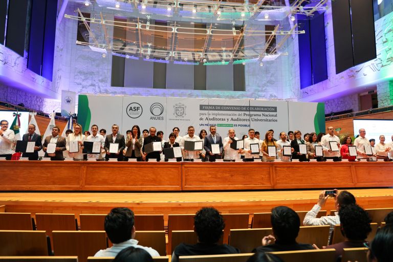 ANUIES, la ASF y 35 universidades públicas consolidan alianza nacional por la rendición de cuentas