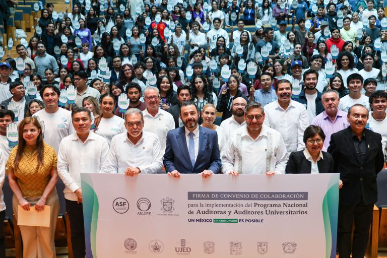 ANUIES, la ASF y 35 universidades públicas consolidan alianza nacional por la rendición de cuentas