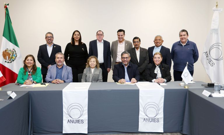 Sostienen reunión de trabajo la ANUIES y la Confederación Nacional de Trabajadores Universitarios (CONTU)